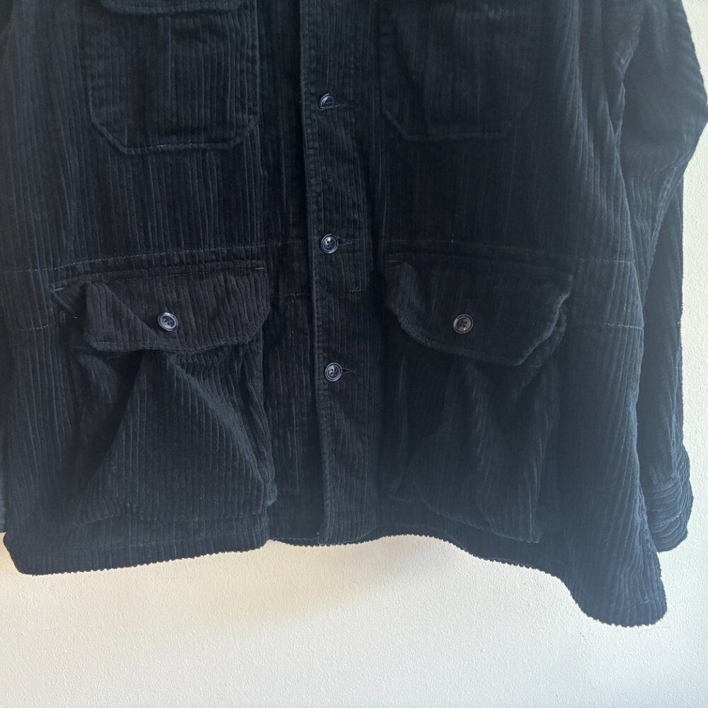 Engineered Garments Navy Corduroy Suffolk Shirt Jacket - Medium - Picture 3 of 12